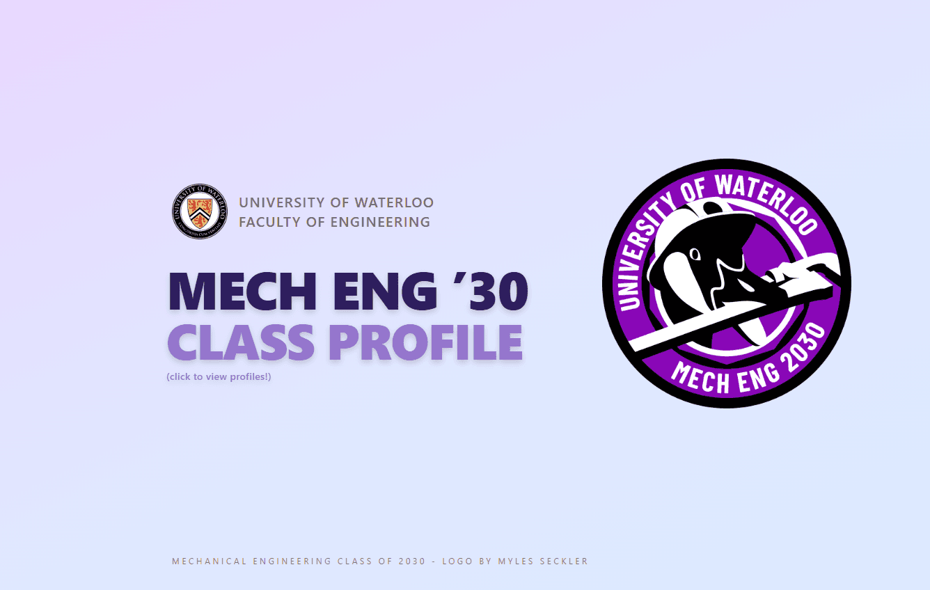UWME - Website for Graduating Class cover image